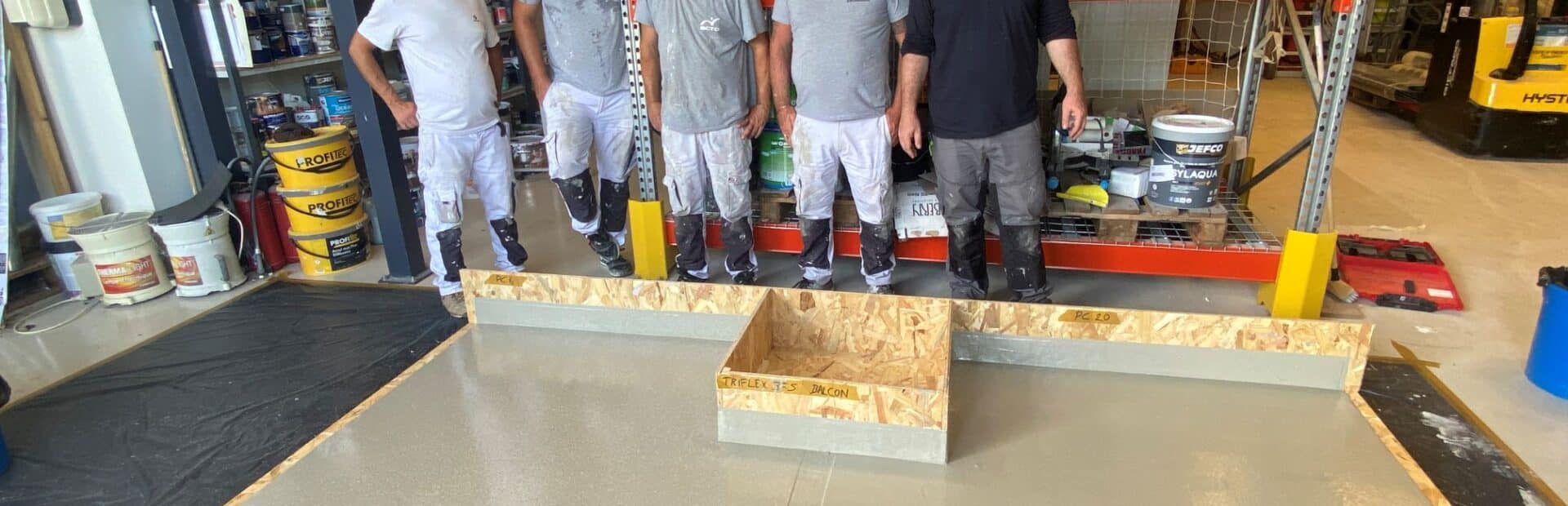 Formation Etanchéité de balcons et coursives – TRIFLEX